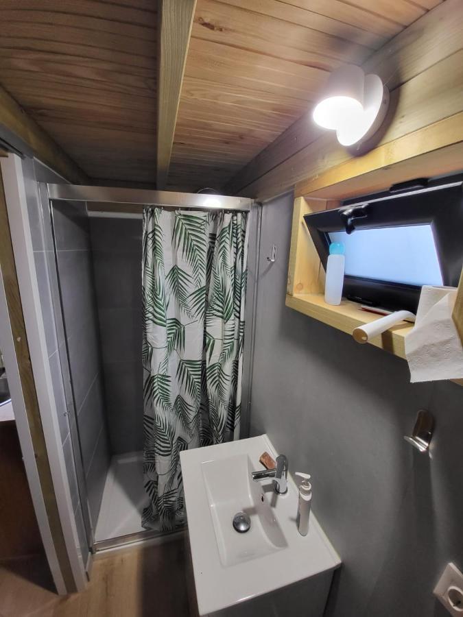 Villa Tinyhouse Rossas Santa Comba de Rossas Exterior foto